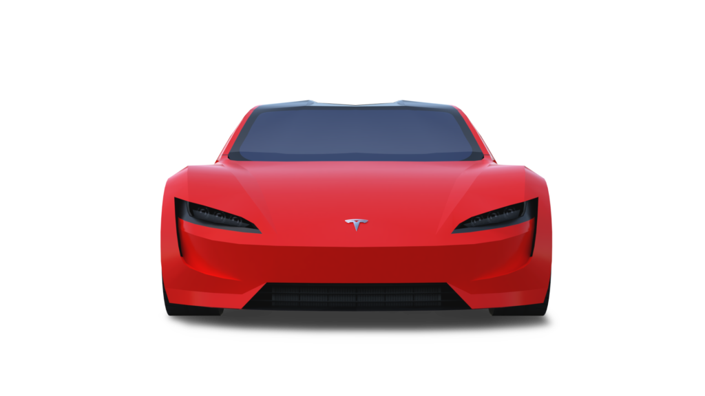 Tesla Roadster front view